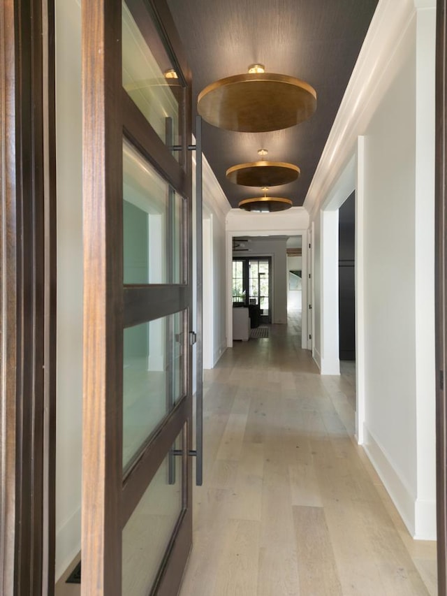 3634 Falkirk Way, Ooltewah, TN 37363 - hallway featuring a tray ceiling and light flooring