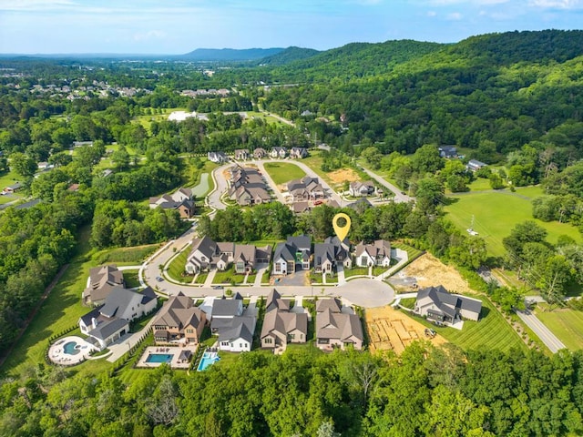 3634 Falkirk Way, Ooltewah, TN 37363 - aerial overview of property's location featuring nearby suburban area