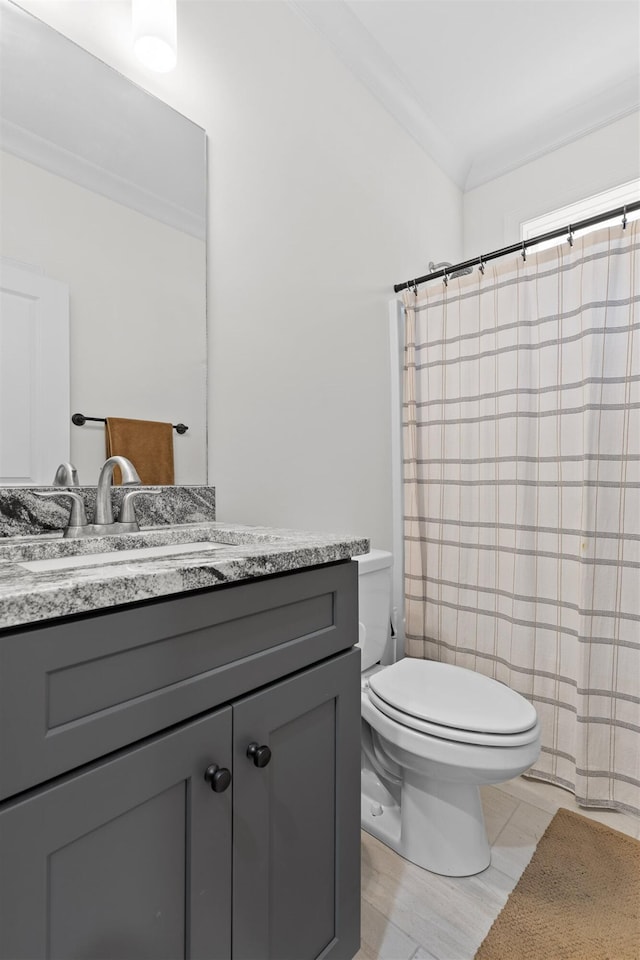 6434 Satjanon Dr, Ooltewah, TN 37363 - full bathroom with vanity and a shower with curtain