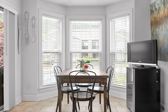 1008 Renaissance Ct, Chattanooga, TN 37419 - dining space with baseboards and light tile patterned flooring