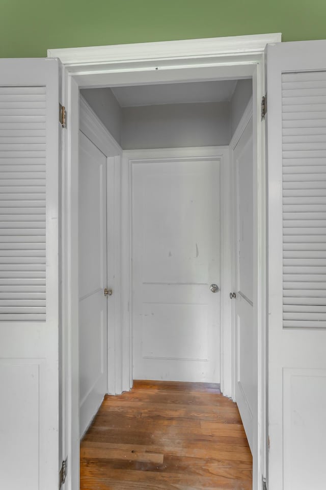 105 Joyce Ave, Red Bank, TN 37415 - corridor featuring wood finished floors