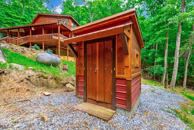 879 Amy Creek Cir, Ellijay, GA 30540 - view of shed
