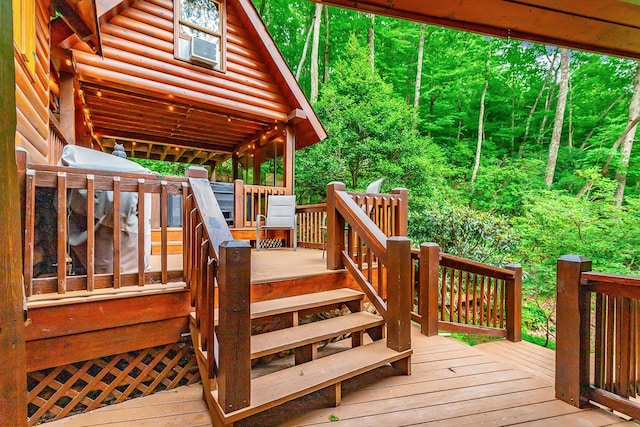879 Amy Creek Cir, Ellijay, GA 30540 - view of deck