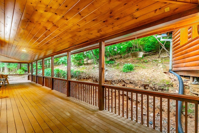 879 Amy Creek Cir, Ellijay, GA 30540 - view of deck