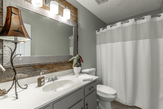 133 Wood Meadow Trl, Ringgold, GA 30736 - full bathroom with vanity, tile patterned floors, and a shower with curtain