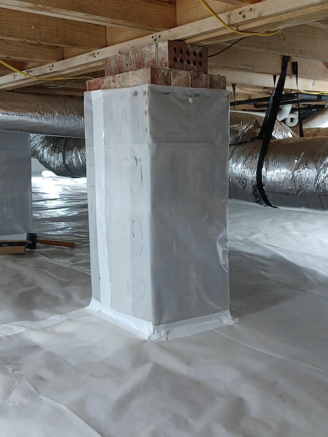133 Wood Meadow Trl, Ringgold, GA 30736 - inside crawl space