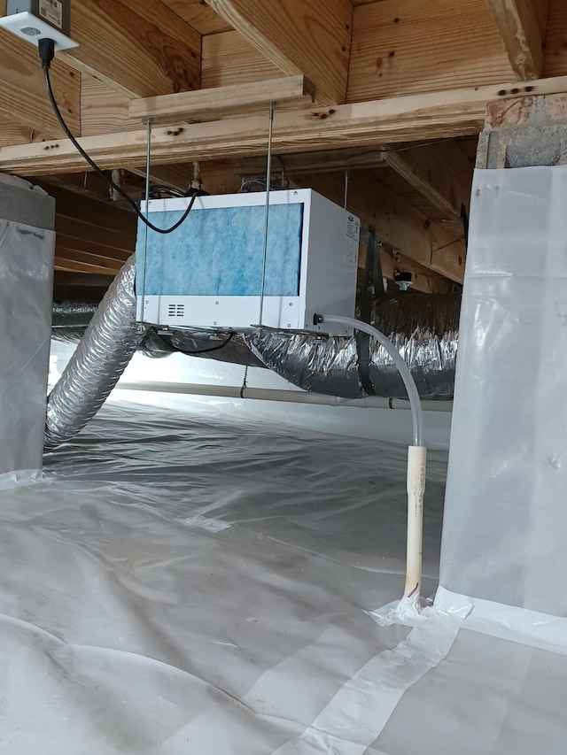 133 Wood Meadow Trl, Ringgold, GA 30736 - inside crawl space