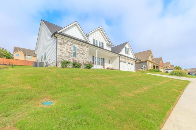 905 Live Oak Rd, Ringgold, GA 30736 - view of front of home featuring stone siding and an attached garage