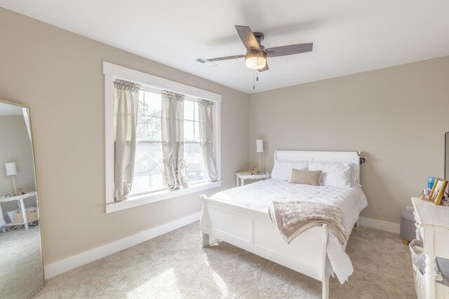 905 Live Oak Rd, Ringgold, GA 30736 - bedroom featuring carpet floors and ceiling fan