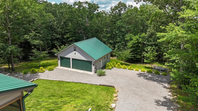 343 Highlands Forest Rd, Menlo, GA 30731 - view of outbuilding featuring a wooded view