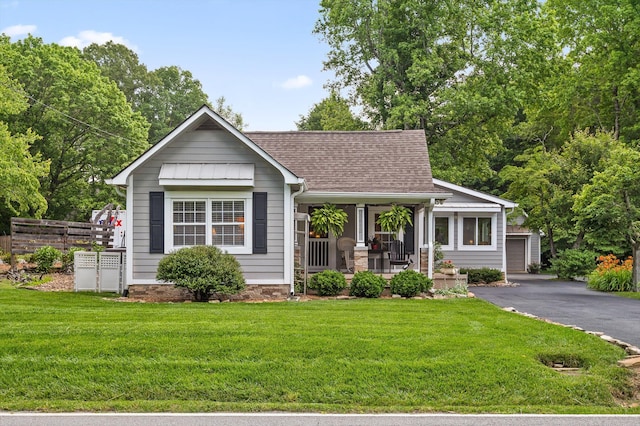 3412 Fairmount Pike, Signal Mountain, TN 37377 - view of front of property with covered porch, roof with shingles, and an outbuilding