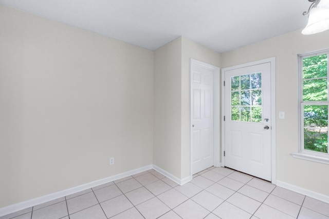 63 Apple Ln, Ringgold, GA 30736 - doorway with plenty of natural light and light tile patterned flooring