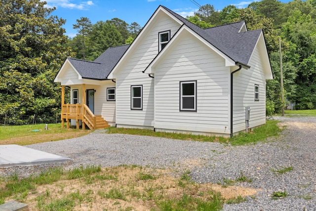10822 Dallas Hollow Rd, Soddy Daisy, TN 37379 - view of front of home with roof with shingles