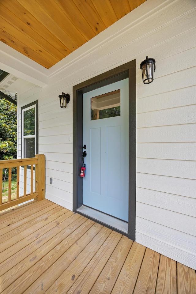 10822 Dallas Hollow Rd, Soddy Daisy, TN 37379 - view of wooden porch