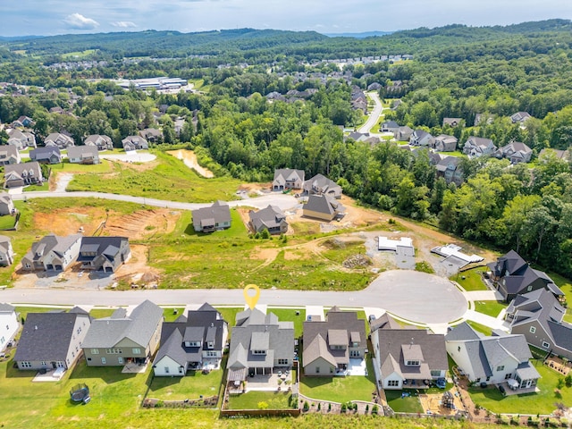 10607 Flicker Way, Apison, TN 37302 - aerial view of residential area with a forest