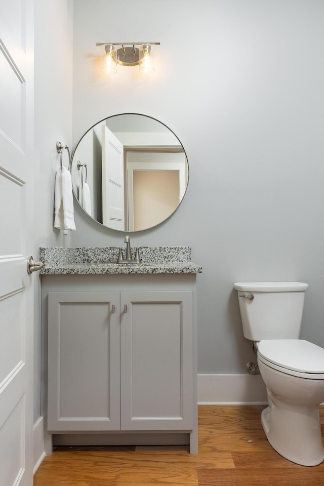 10607 Flicker Way, Apison, TN 37302 - bathroom featuring vanity and wood finished floors