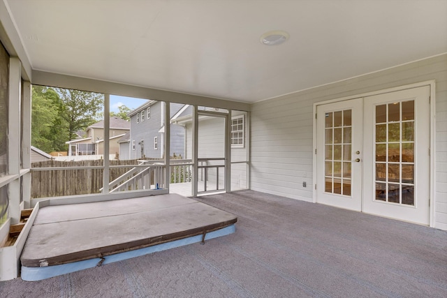 8616 Oak View Dr, Chattanooga, TN 37421 - sunroom / solarium with french doors