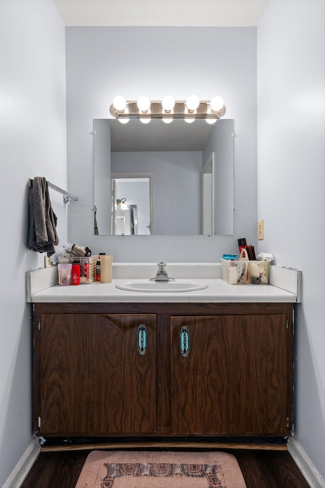 1433 Stratton Place Dr, Chattanooga, TN 37421 - bathroom with wood finished floors and vanity