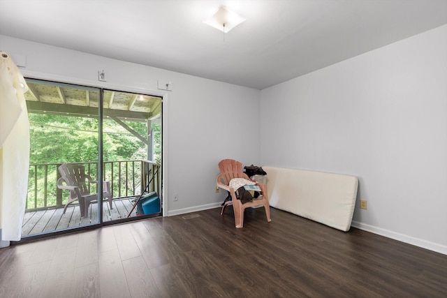1433 Stratton Place Dr, Chattanooga, TN 37421 - unfurnished room featuring wood finished floors and baseboards