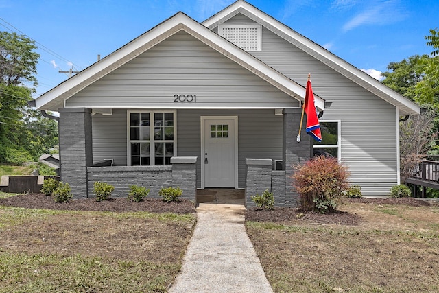 2001 Vine St, Chattanooga, TN 37404 - view of front of property featuring a porch