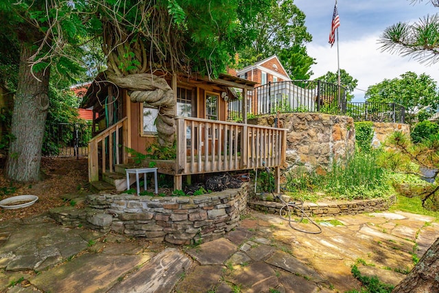 208 S Palisades Dr, Signal Mountain, TN 37377 - view of patio