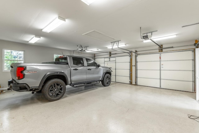 208 S Palisades Dr, Signal Mountain, TN 37377 - garage with a garage door opener