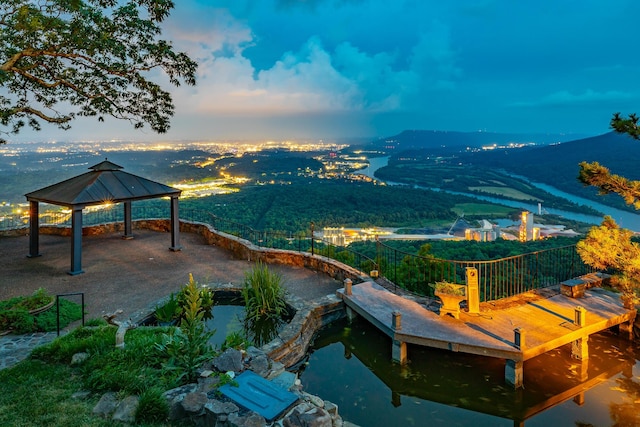 208 S Palisades Dr, Signal Mountain, TN 37377 - view of community featuring a gazebo