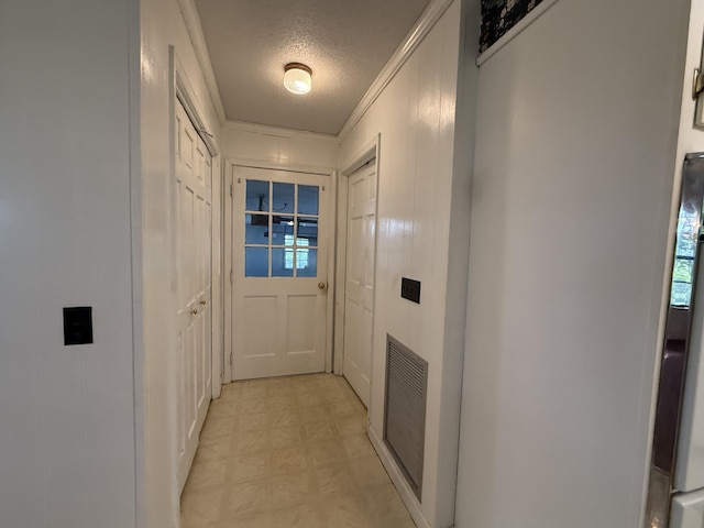 30551 Al Al Unit 71, Bryant, AL 35958 - hall with a textured ceiling and light flooring