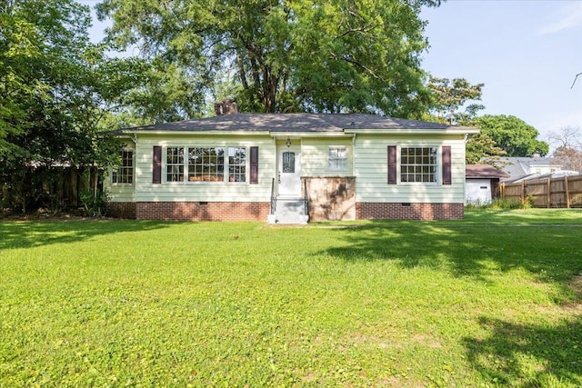 147 Kirby St, Summerville, GA 30747 - view of front of home featuring crawl space and a chimney
