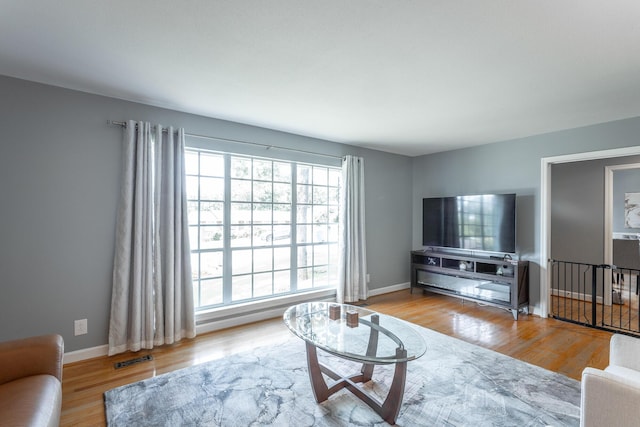 409 Caraway Turn, Chattanooga, TN 37415 - living area with wood finished floors and baseboards