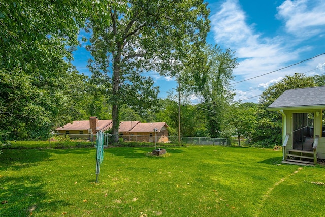 409 Caraway Turn, Chattanooga, TN 37415 - view of fenced backyard