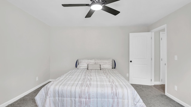 1514 Prigmore Rd, Chattanooga, TN 37412 - bedroom with carpet flooring and a ceiling fan