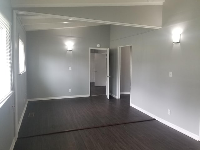 5007 Jarrett Rd, Chattanooga, TN 37416 - empty room featuring dark wood-type flooring and baseboards