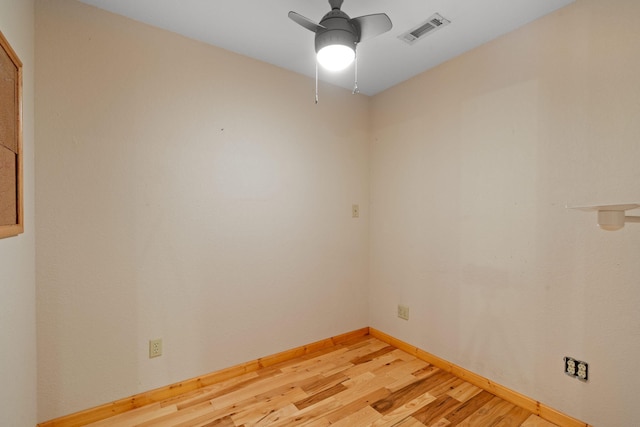210 Gordon Dr, Chatsworth, GA 30705 - spare room featuring light wood-style flooring and a ceiling fan