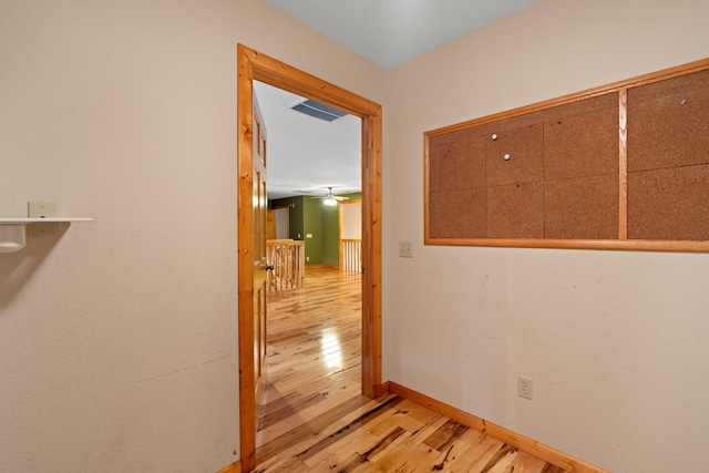 210 Gordon Dr, Chatsworth, GA 30705 - corridor featuring light wood-style floors