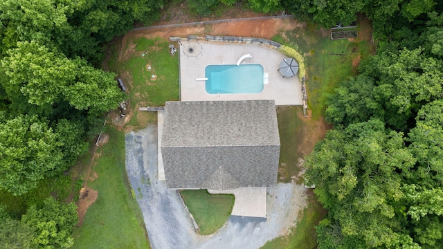 210 Gordon Dr, Chatsworth, GA 30705 - aerial view of property's location featuring a pool