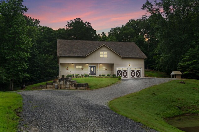210 Gordon Dr, Chatsworth, GA 30705 - view of front of house featuring gravel driveway
