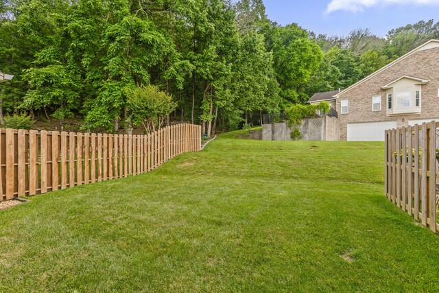 6276 Amber Brook Dr, Hixson, TN 37343 - view of yard