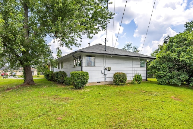 4412 Live Oak Ln, Chattanooga, TN 37411 - back of property featuring crawl space and a yard