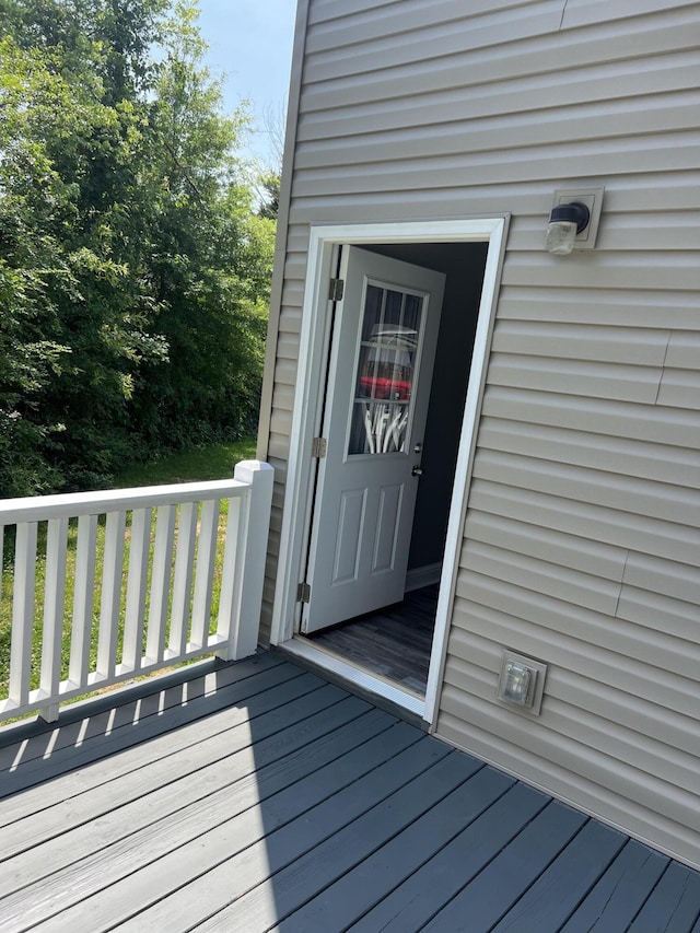 204 Roslyn Ct, Dalton, GA 30720 - view of wooden deck