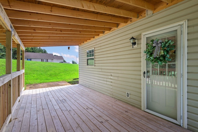 4429 Kayla Cir, Chattanooga, TN 37406 - deck with a yard