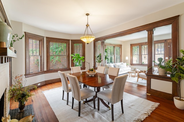 4503 Saint Elmo Ave, Chattanooga, TN 37409 - dining room featuring light wood finished floors and baseboards