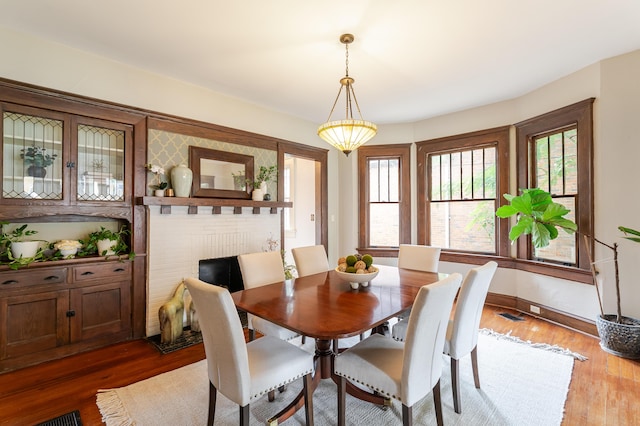 4503 Saint Elmo Ave, Chattanooga, TN 37409 - dining space with plenty of natural light and wood finished floors