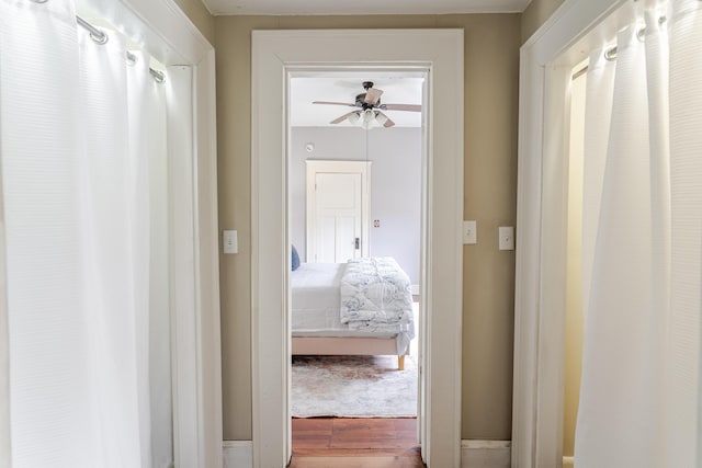 4503 Saint Elmo Ave, Chattanooga, TN 37409 - hallway with wood finished floors