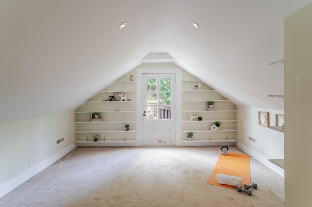 4503 Saint Elmo Ave, Chattanooga, TN 37409 - bonus room with carpet floors, lofted ceiling, and recessed lighting