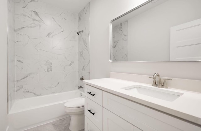 5303 Marion Ave, Chattanooga, TN 37412 - full bathroom featuring vanity and shower / tub combination