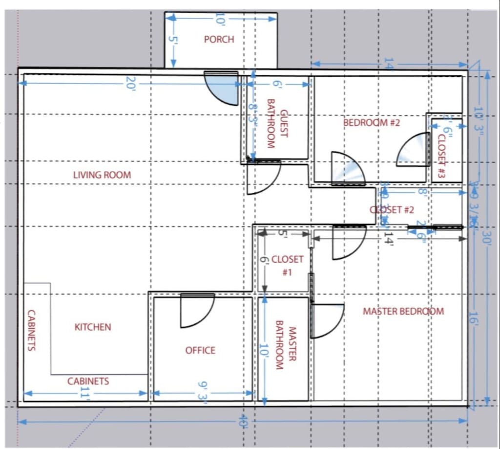 7 Catherine St, Rossville, GA 30741 - view of home floor plan