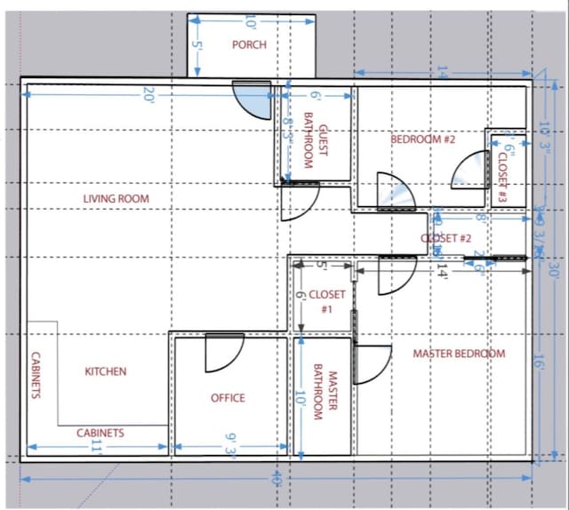 7 Catherine St, Rossville, GA 30741 - view of home floor plan