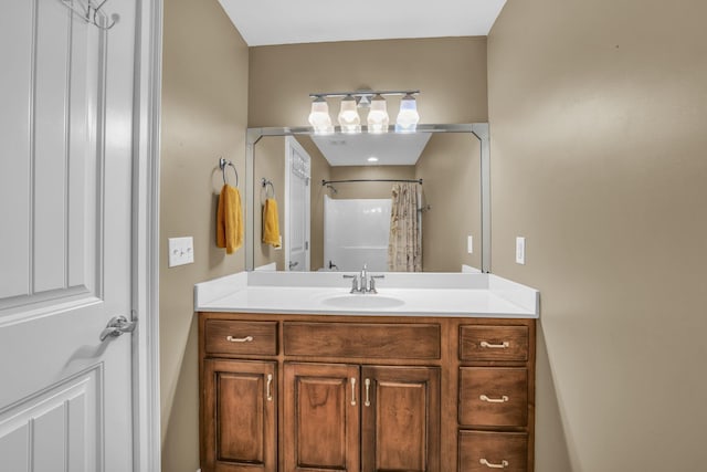 231 Turkey Run, Flintstone, GA 30725 - full bath featuring vanity and a shower with curtain