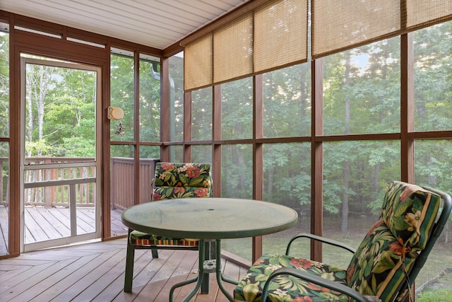 68 Bluff View Dr, Dunlap, TN 37327 - sunroom / solarium featuring outdoor dining area